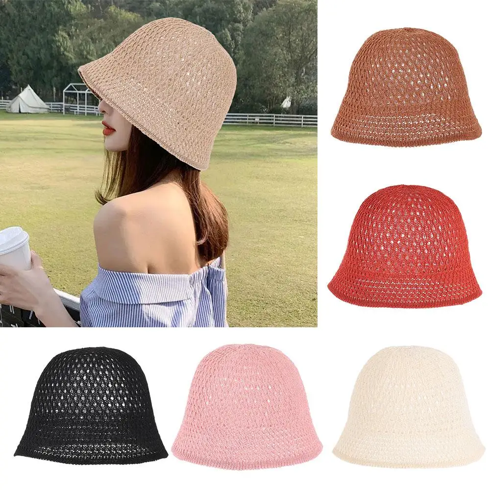 

Summer Wide Brim Ventilation Fisherman Hats Sun Hats Bucket Hat Beach Cap