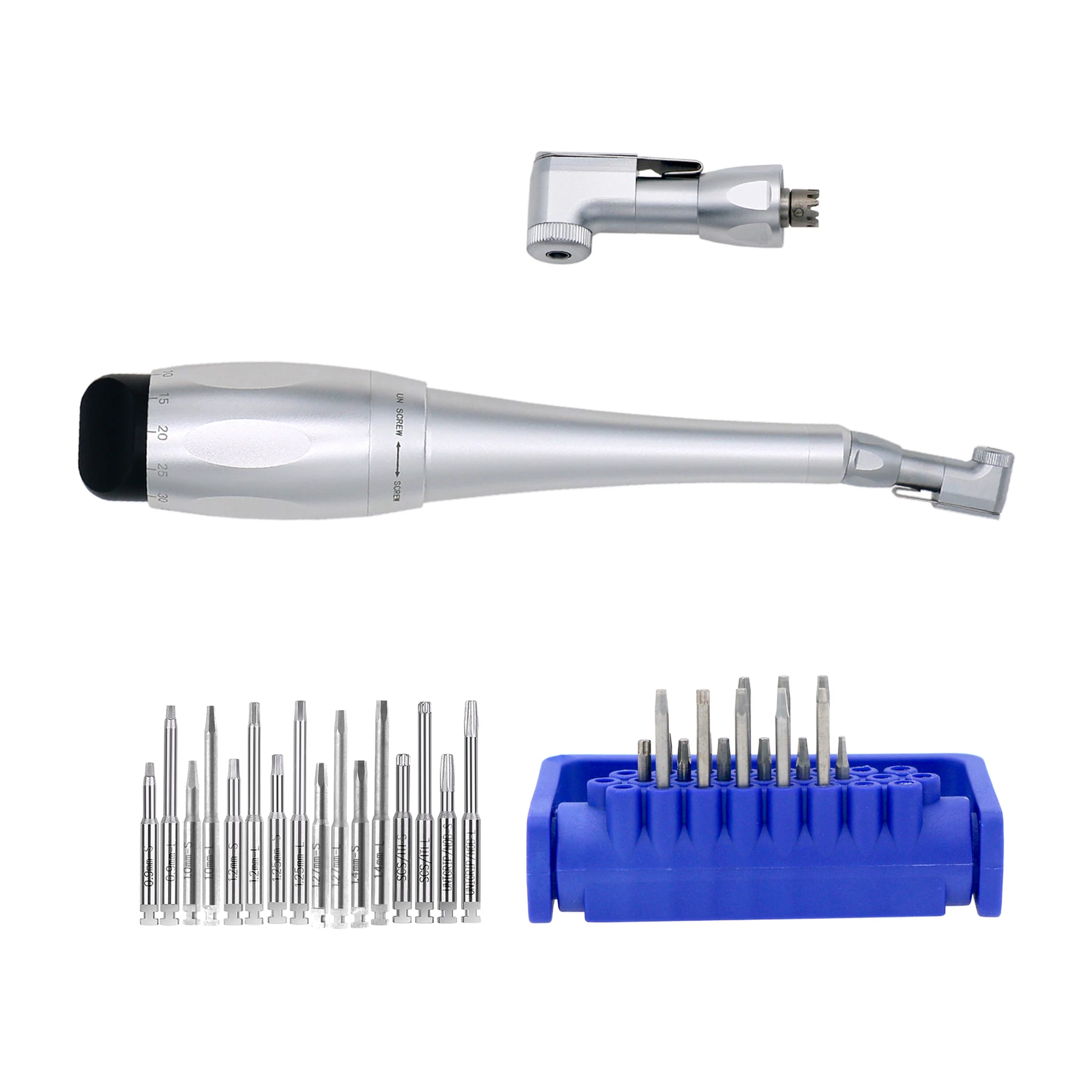 

Universal SD-TORQUE Torque Wrench Hex Driver 16 Pcs Screw Drivers with Holder Abutment Screwdriver
