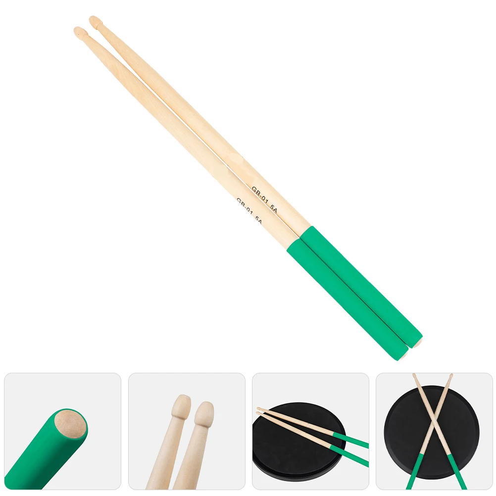 

3 Pairs Wooden Drumsticksdurable Classic Drum Sticks For Students Teen Beginners Practice Percussion Accessories 5A