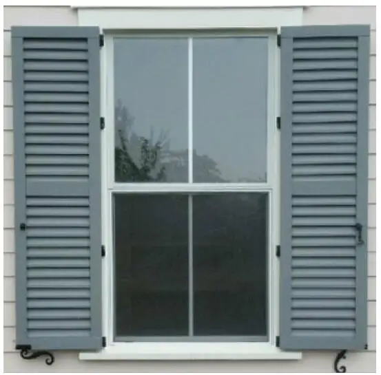 AS2047 توماس مصاريع نافذة الأبواب الألومنيوم مصاريع نافذة بابية مصاريع الألومنيوم #4