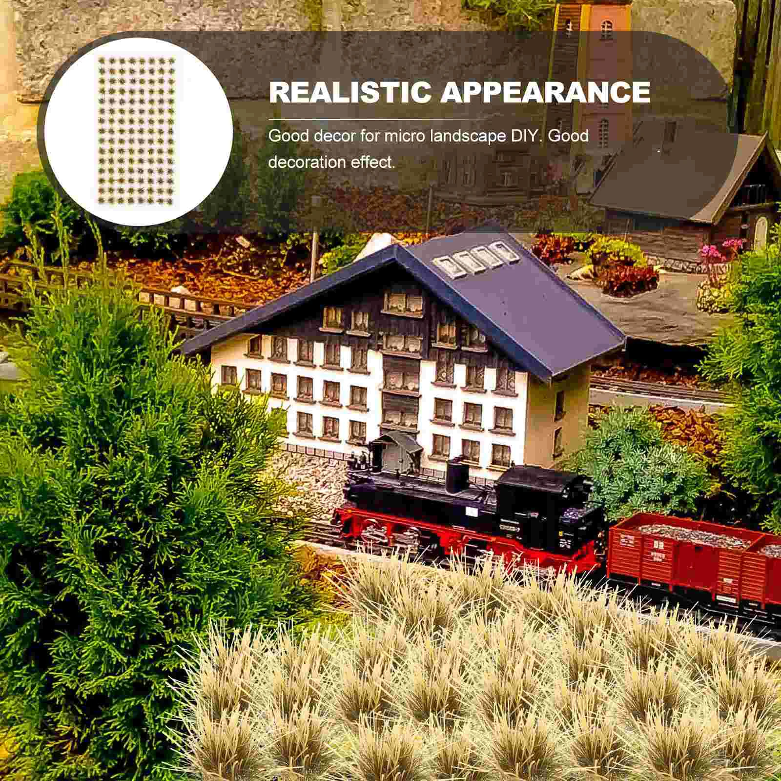 Area Rugs Simulated Grass Model N Scale Track Models Miniatures Outdoor Train Accessories Woodland