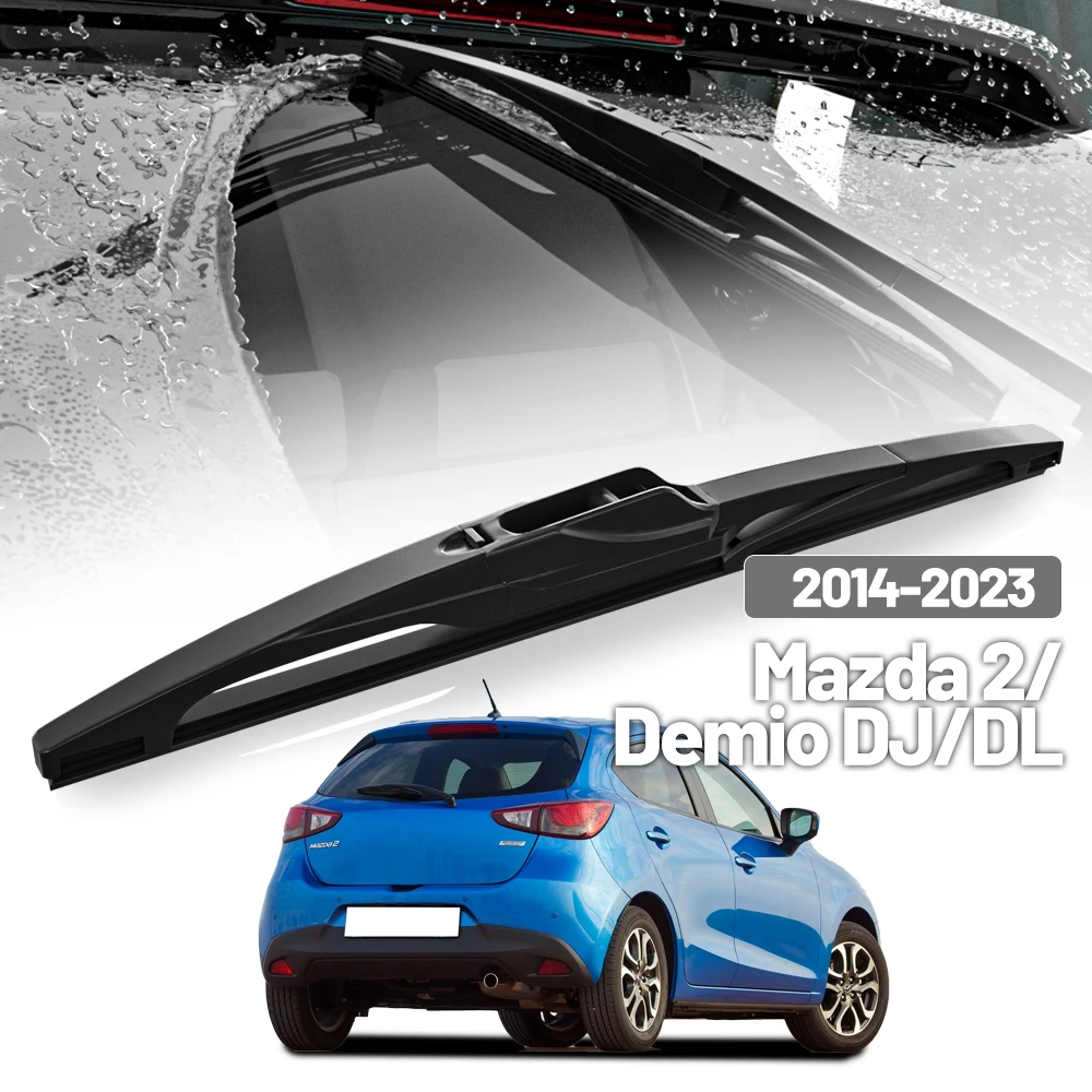For Mazda 2 Demio DJ DL 2014-2023 2016 2022 Rear Windshield Windscreen Wiper Blade Tailgate Window Wipers Accessories 14'