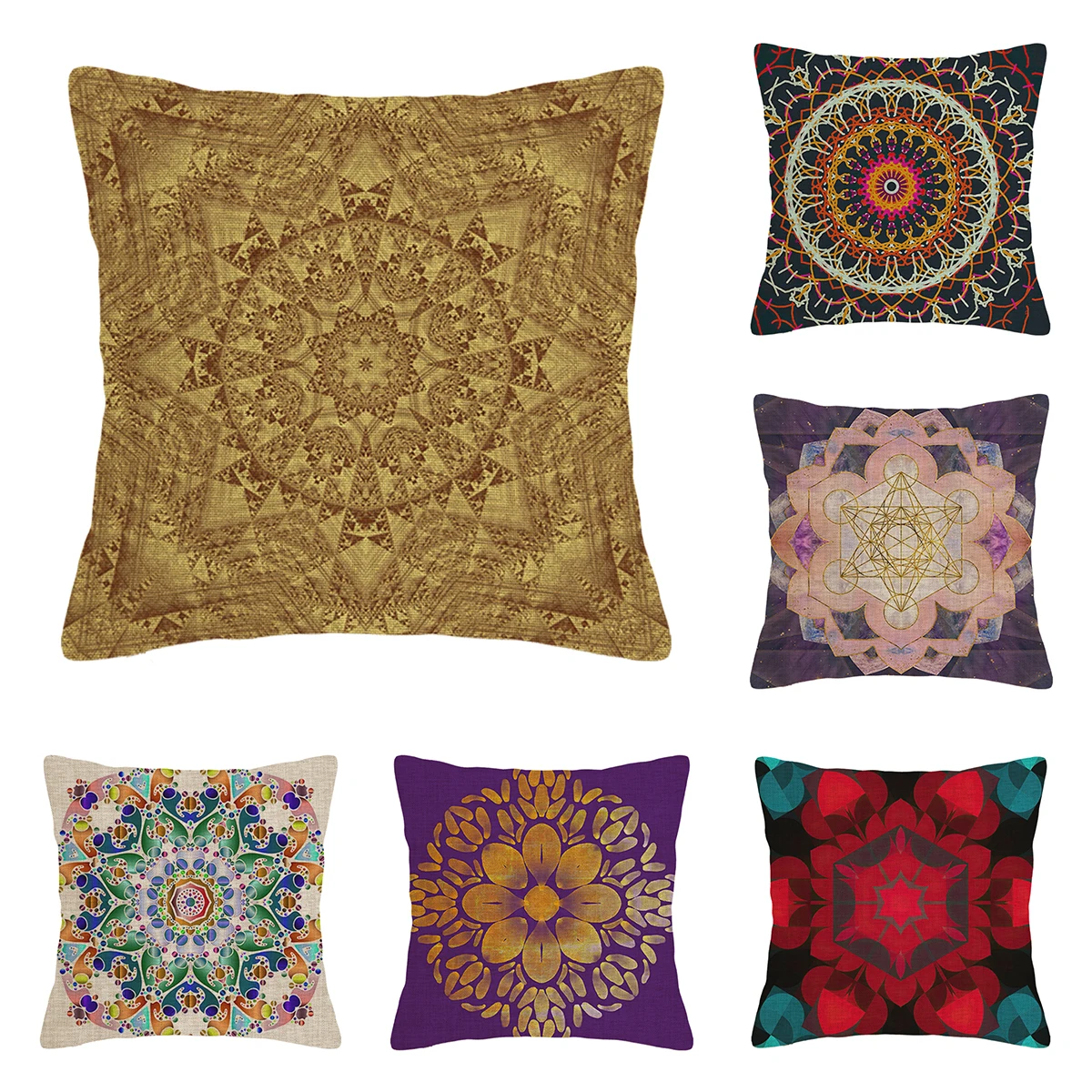 

Decorative Cushion for Home Living Room Decor Throw Pillowcase pillow Cover 45*45 40x40cm 60x60cm 45x45cm 50x50cm Mandala boho