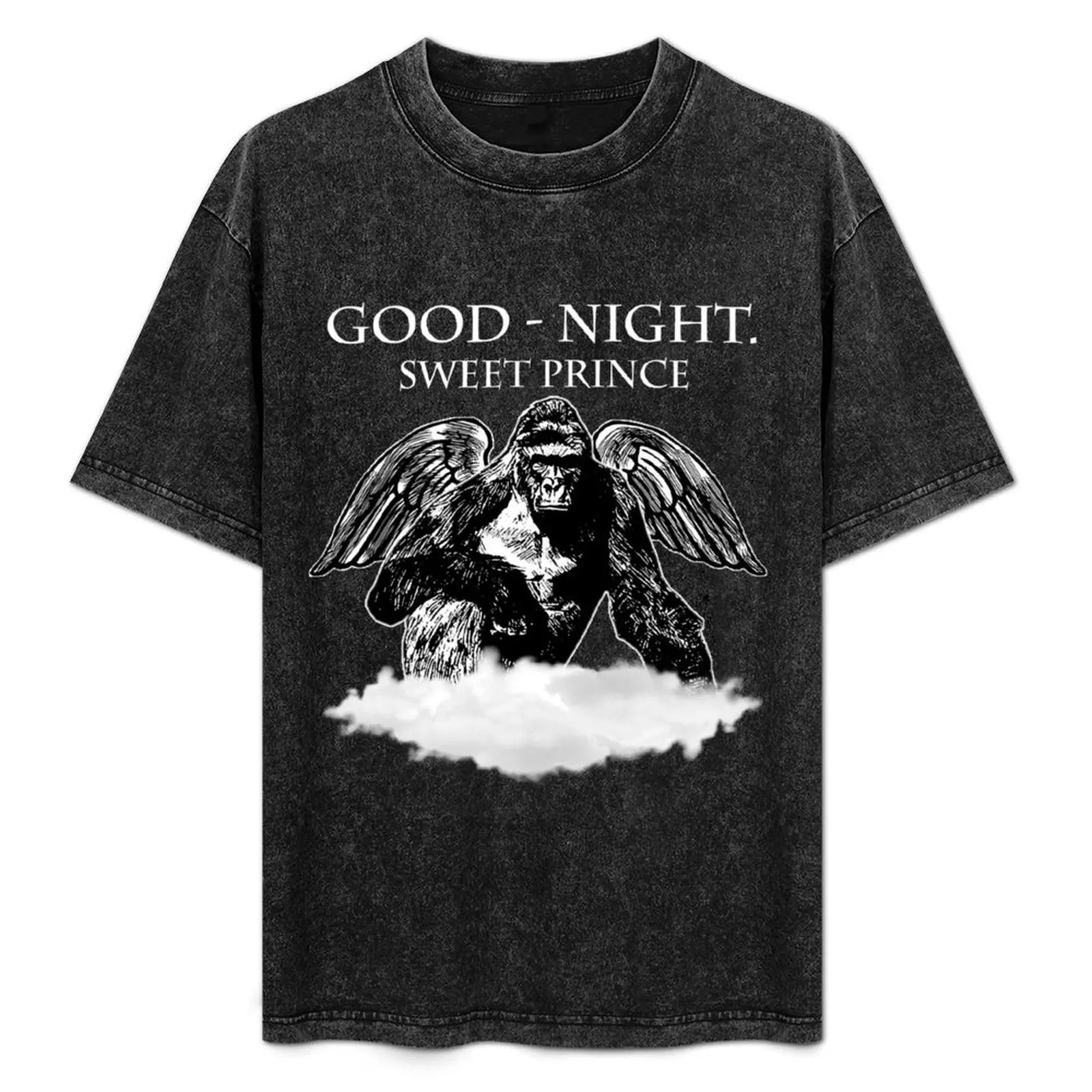 

Good Night, Sweet Prince Harambe T-Shirt Sporty Breathable Short Sleeve T-Shirt