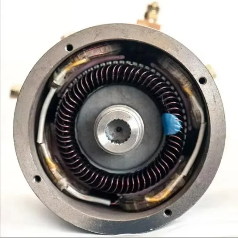 48V 3KW XQ-3-4T-2 Brushed DC Motor for Golf Car with Curtis 1268-5403 SepEx Controller Electric Vehicle Component