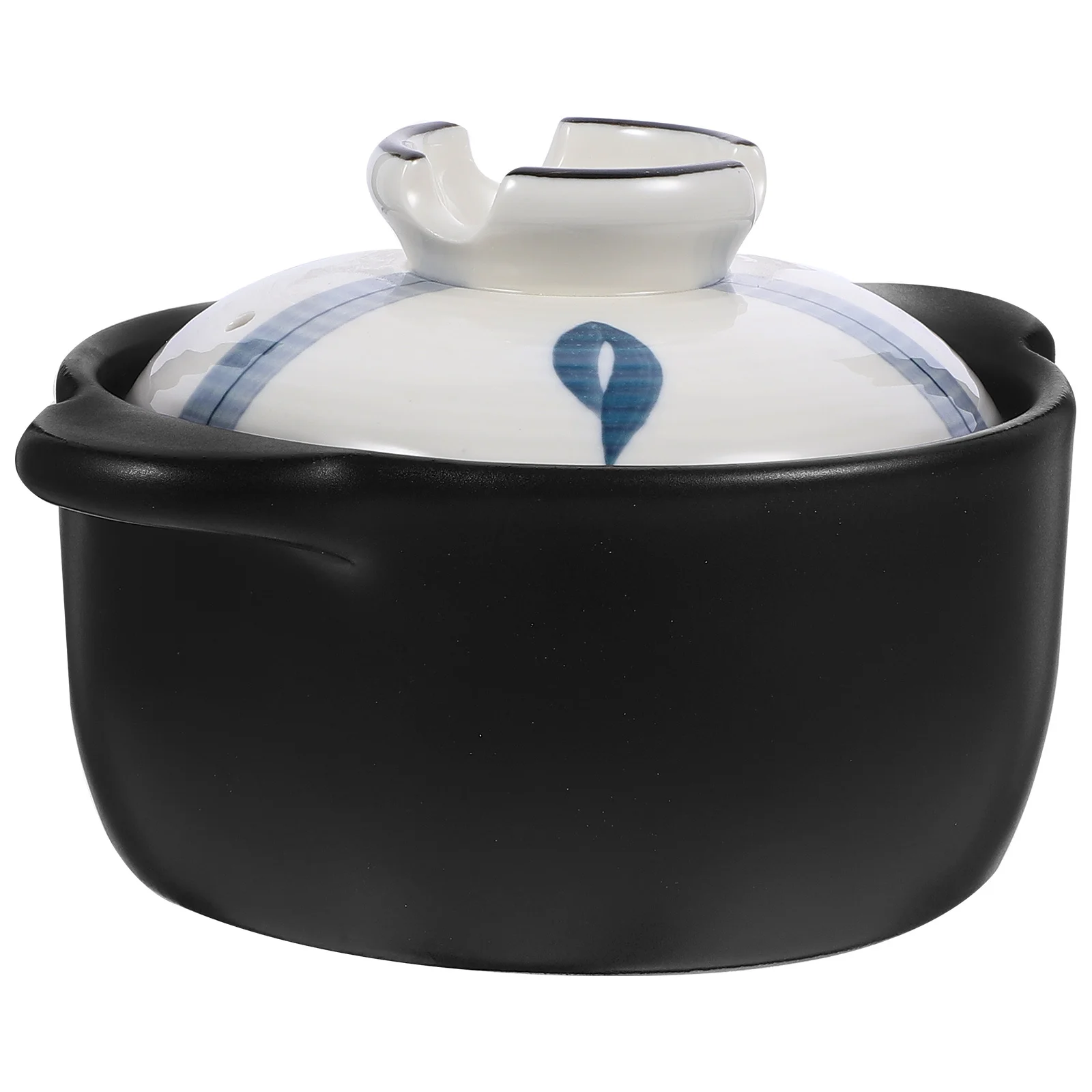 

Ceramic Clay Pot Heat Resistant Casserole for Soup Rice Cooking Kitchen Pot with Lid Casserole Dish Kitchen Cookware