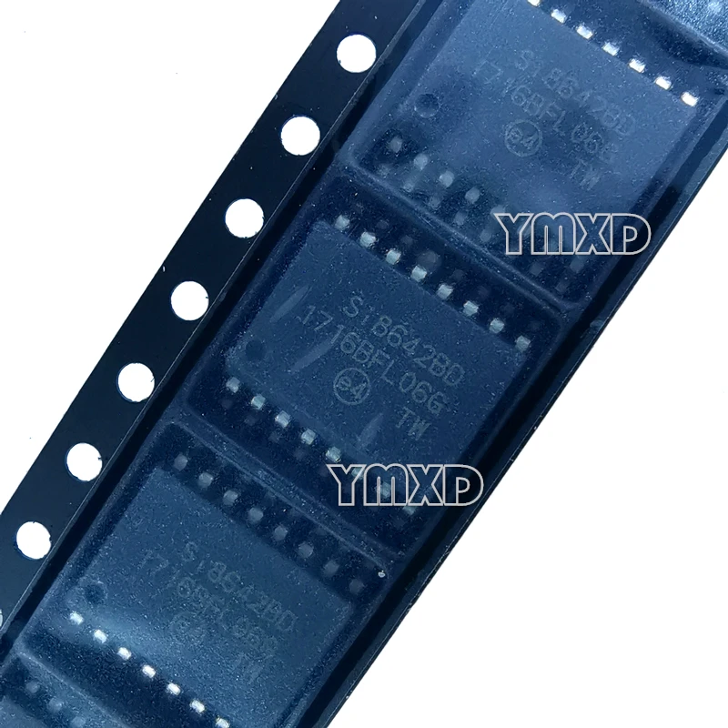 

Original imported SI8642BD-B-ISR SOP-16 Si8642BD Digital Isolator chip brand new In Stock