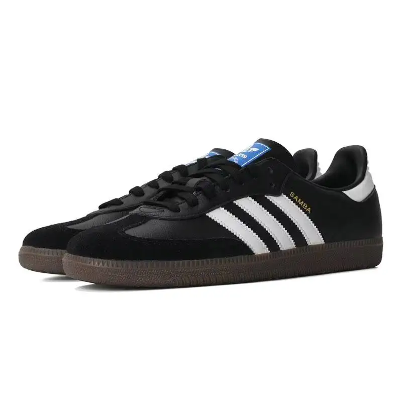 

Оригинальные кроссовки SAMBA Adidas OG унисекс для мужчин и женщин, дизайнерские кроссовки с амортизацией, удобные повседневные кроссовки для скейтбординга B75807