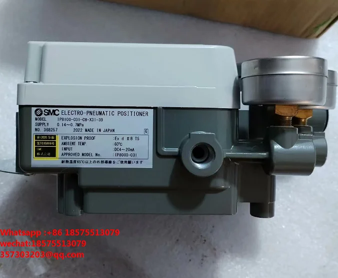 For SMC IP8100-031-CH-X31-39 Electro Pneumatic Positioner Locator IP8100-031 New TP8100