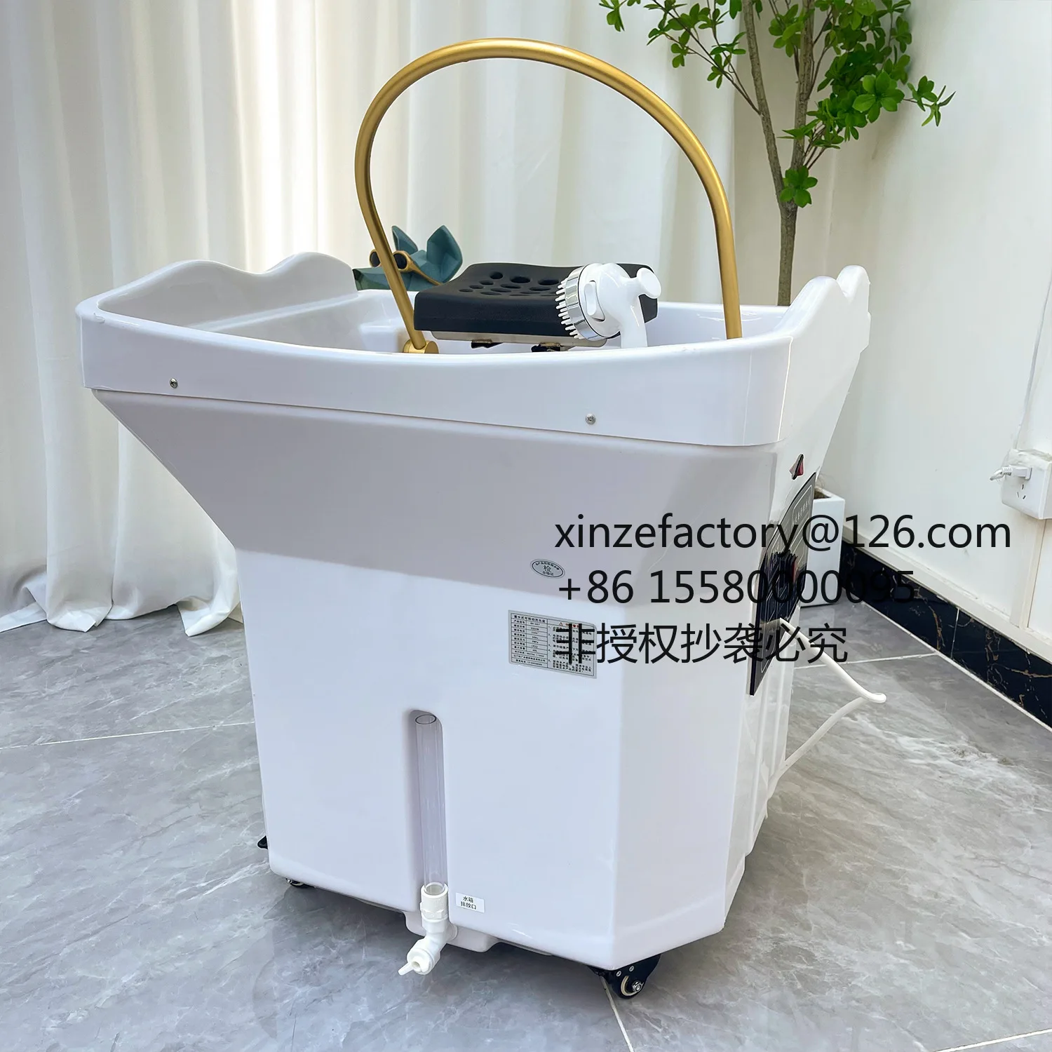

Factory Direct 2026 Top Rated Movable Head Therapy Instrument Beauty Salon Wash Your Face