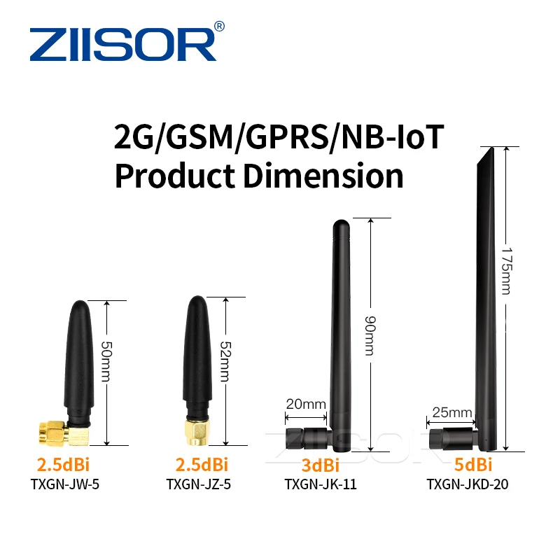 2G 3G GSM Antenne GPRS NB NB-IoT Omni Antennen für Internet der Dinge SMA Männlichen High gain Antena TXGN-JKD-20