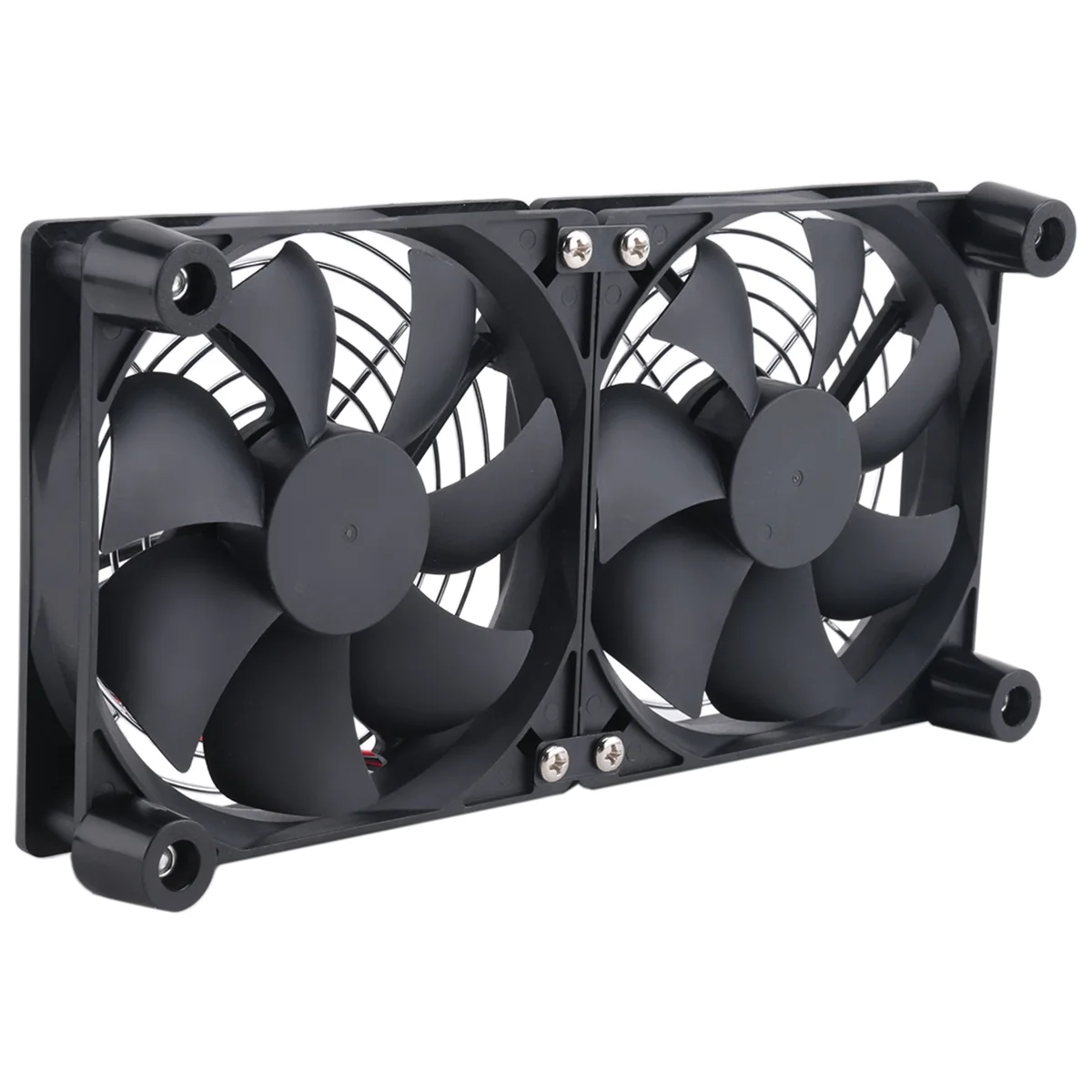 LBER! USB 5V Cooling Fan Strong Wind Power Fast Cooling 120mm Cooling Fan for Router PC Cooler TV Box with Mesh Cover 2 Fan