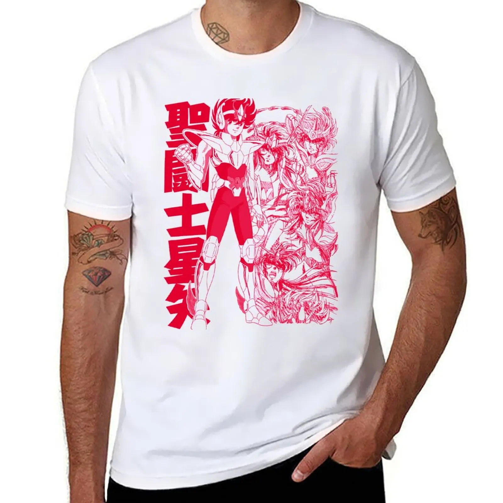 

Athena no Saint (black) T-Shirt cotton t shirts high quality t shirts for man cotton soft T-Shirt