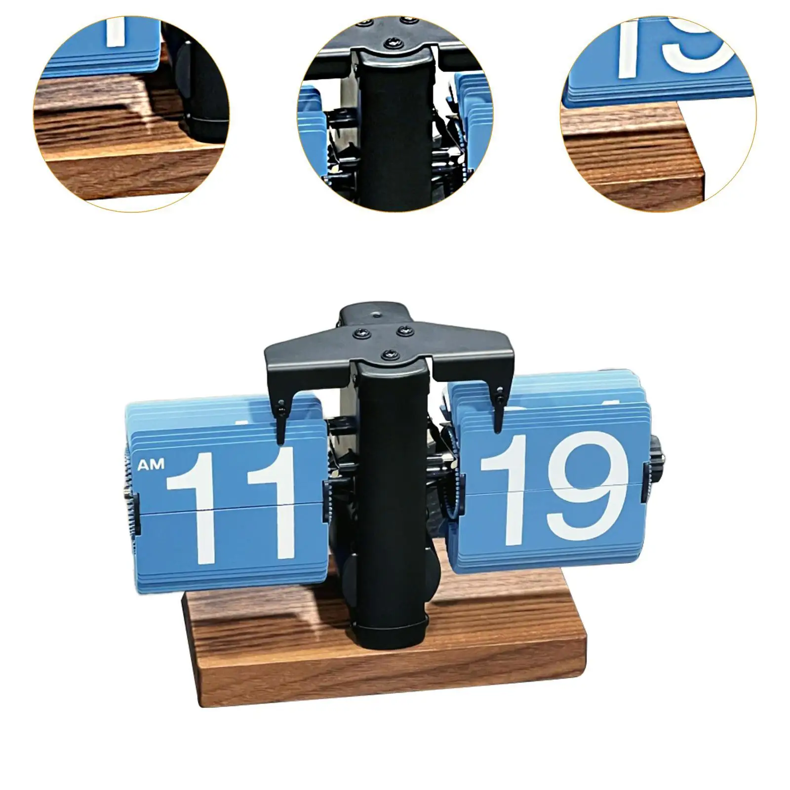 ساعة الوجه التلقائية عدد كبير عرض الديكور المنزل الوجه ساعة مكتب الوجه أسفل ساعة للنوم فندق الكبار طاولة طعام بجانب السرير