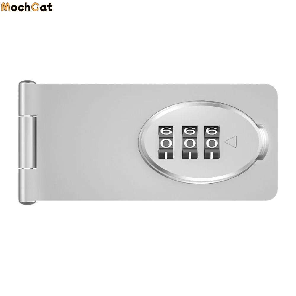 

Creative 3-digit Cabinet Door Lock Protect Firm Code Lock ABS and Stainless Steel Antirust Baby Safety Locks Kids
