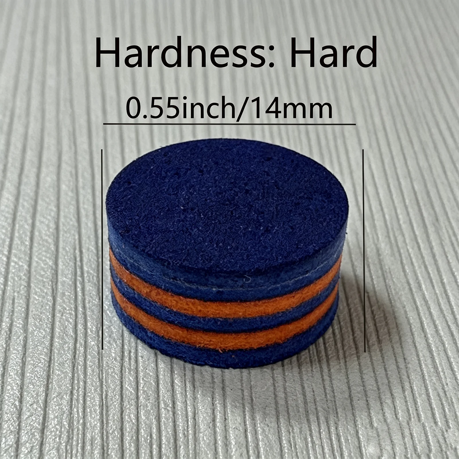 3-Piece 6-Layer Billiard Cue Tips, Wear-resistant & Durable