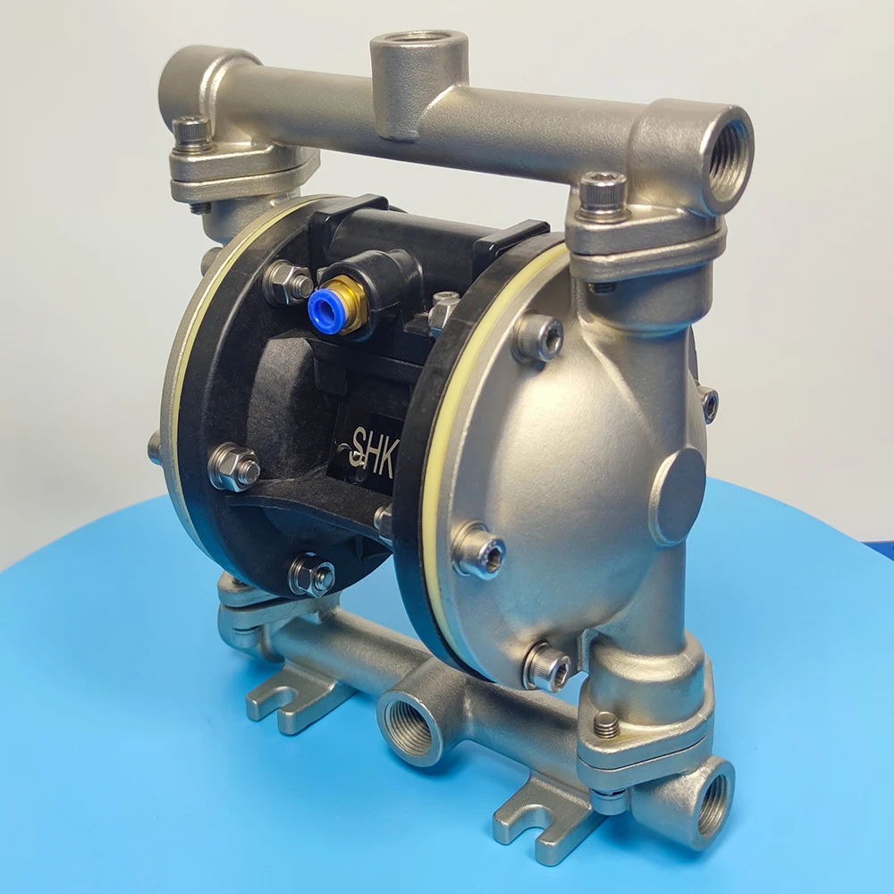 1/2 Inch Pneumatic Delivery Pump Fast Dispatch Items - 7 Days Made of High Temperature Resistant Acid and Alkali Solvent SS