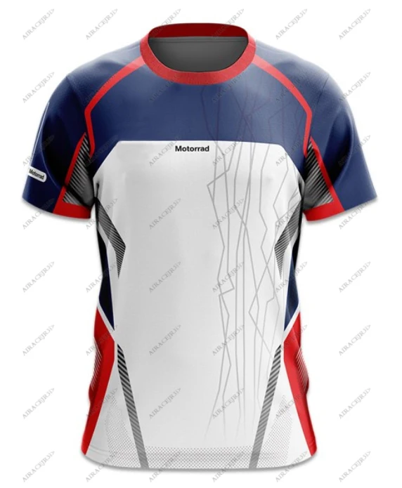 Summer T-shirt Motorcycle ADVENTURE R1200 GS White Motos Locomotive Riding Quick Dry Short Sleeve For BMW Motorrad