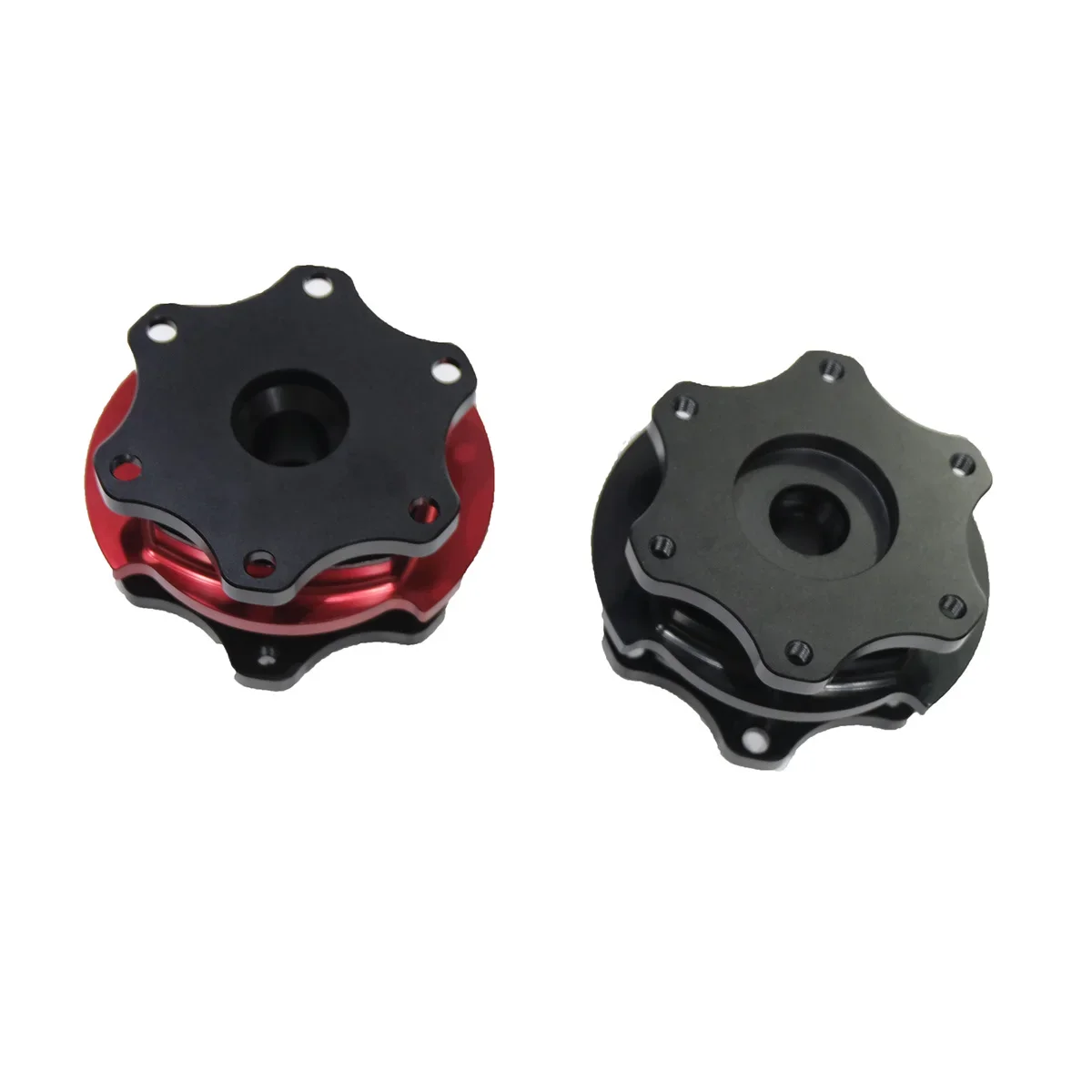 

Steering Wheel Quick Release Hub Boss Kit Wheel Hub Adapter Fit For 6-bolt x 70mm Pattern Short Hubs and Steering Wheels