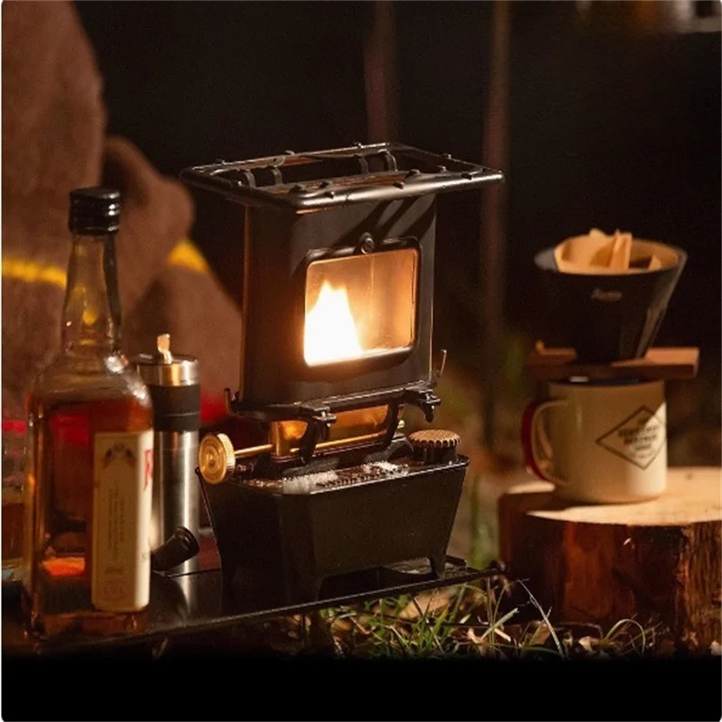 Camping Style Outdoor  Stove Kerosene Lamp Stove Retro Ironing Stove Camping Style Atmosphere Heating Stove Oil Lamp