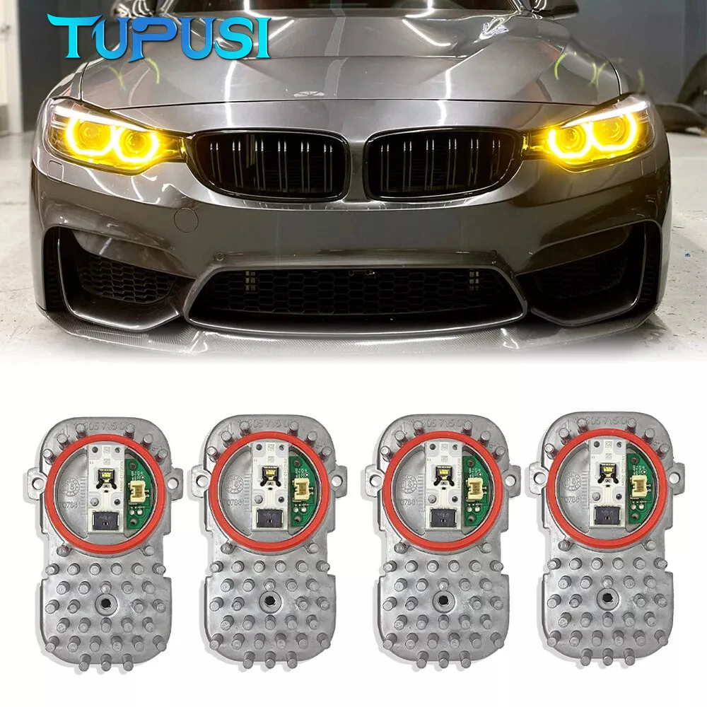 Xenon Headlight White Yellow Daytime Running Light Module for BMW F80 M3 F82 M4 F32 Old Model 10-19 X3 X4 X5 X6 E70 63117263051