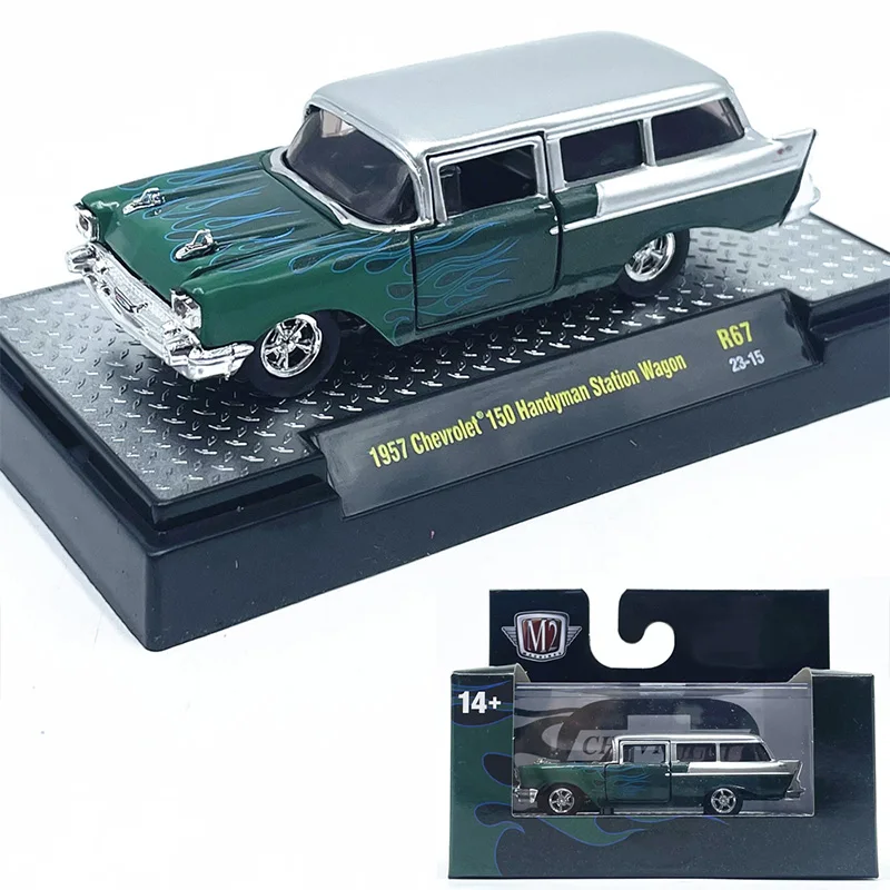 

1:64M2 Car Model 1957 150 Handyman Simulation Alloy Car Model Collectible Ornament New with Packaging