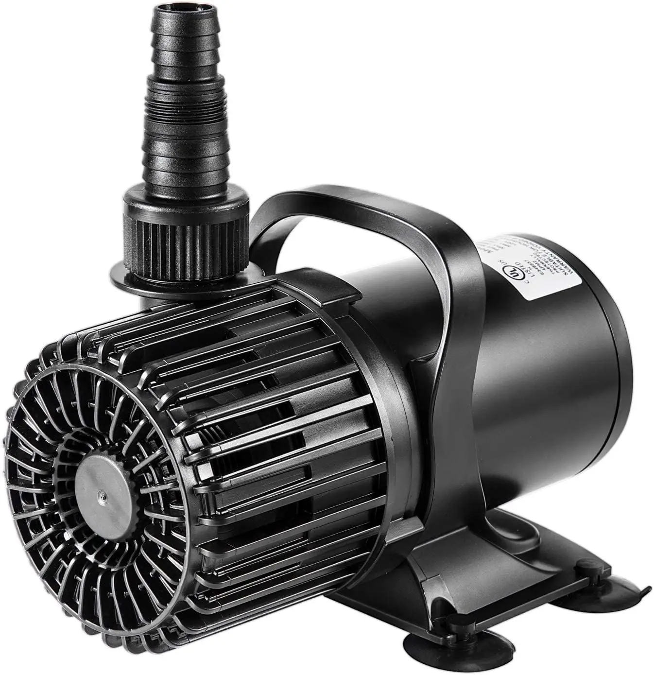 

1600 GPH Submersible Water Pump, 100W Ultra Quiet for Pond, Aquarium, Waterfall, Fish Tank - 15FT Lift