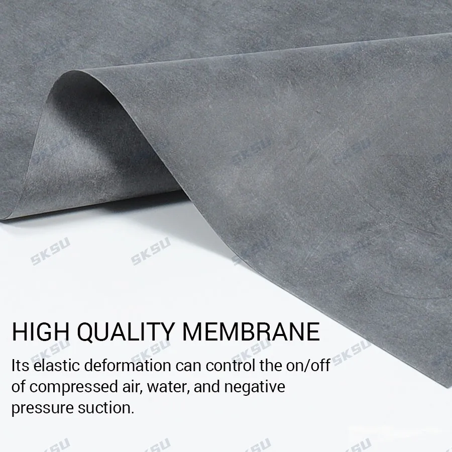 Dental Triple Diaphragm Electromagnetic Valve Diaphragm Thickened Material High Resilience Anti Backflow Suction Dental Material