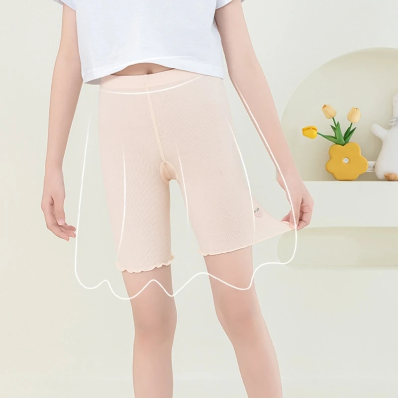 Comfortable Polyester Cotton Safety Underwear Panties For Toddler Girls Elastic Waist For School And Play 15UB