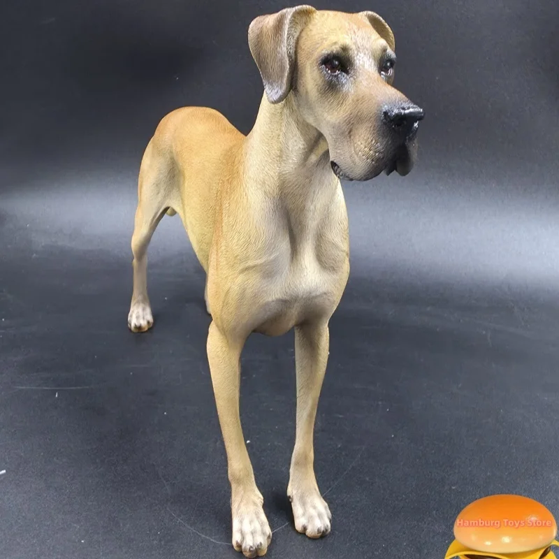 

JXK1/6 Great Dane Model Simulation Animal Puppy Peripheral Statue GK Figure Resin Ornament Toy Crafts