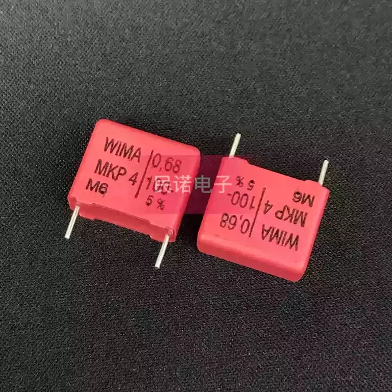 10-100pcs New Weima Capacitor WIMA MKP4 100V 0.68UF 100V 684 680NF Pin Distance 15mm