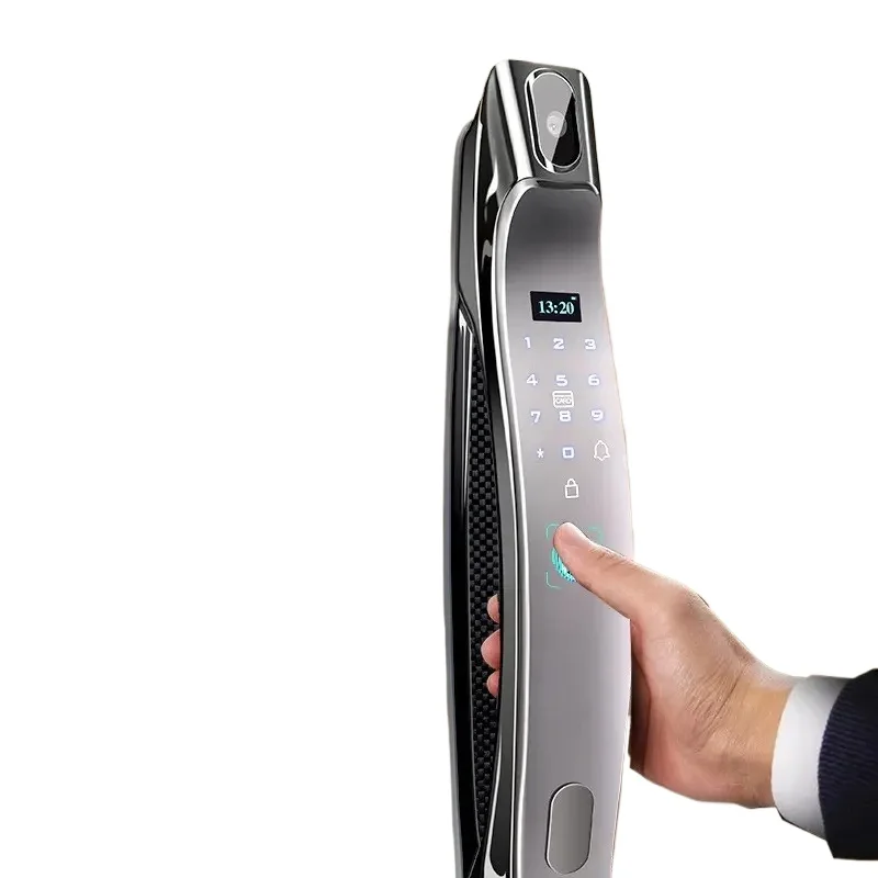 Smart Door Lock with Wifi Application and Fingerprint and Camera Biometric Function, Can Be Used for Home Portal