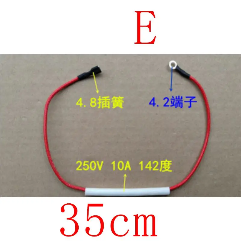 Electric rice cooker/kettle metal temperature fuse 250V10A 20A 142 degrees -185-216-240 degrees