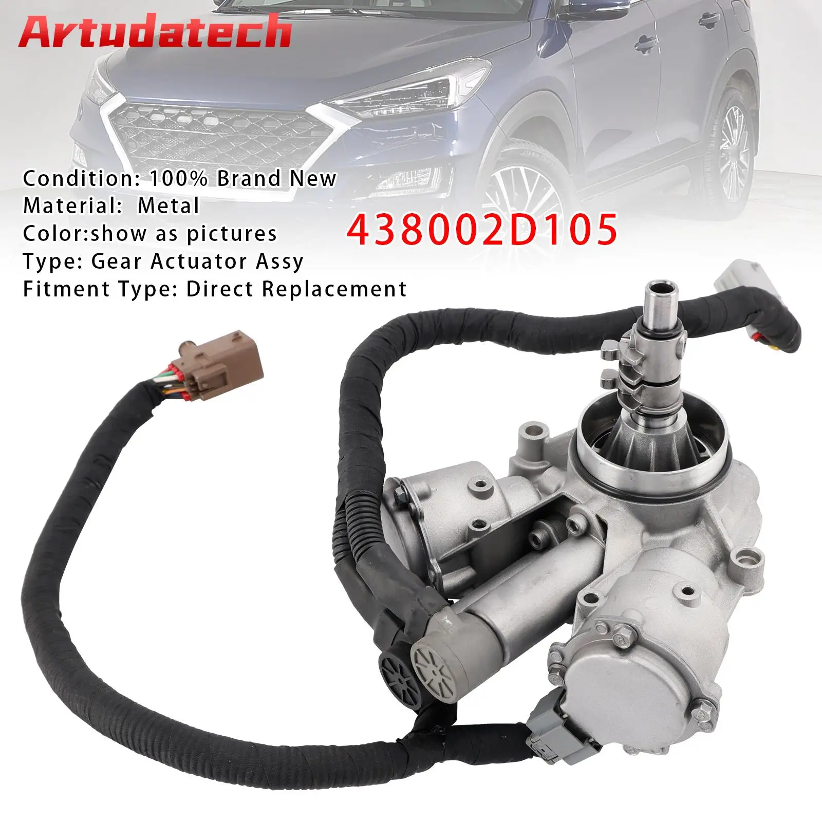 Artudatech 438002D105 Gear Actuator Assy For Hyundai Tucson 2018 2019 2020 2021 Car Accessories