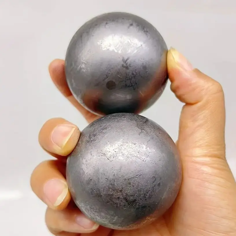 Natural Shungite Sphere Crystal Ball  Reiki Real Stones For Healing FengShui Spiritual Meditation Chakra Home Decoration Gift