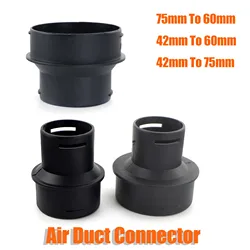 42to60mm 42to75mm 75to60mm Converter 42mm 60mm 75mm Diesel Heater Air Duct Ducting Connector Black For Car Truck VAN Camper