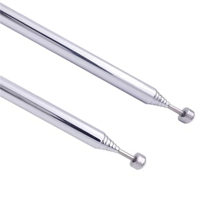 (6 шт.) Радиоантенна BNC с разъемом-разъемом BNC, адаптер, телескопическая антенна VHF UHF BNC из нержавеющей стали-BCBW