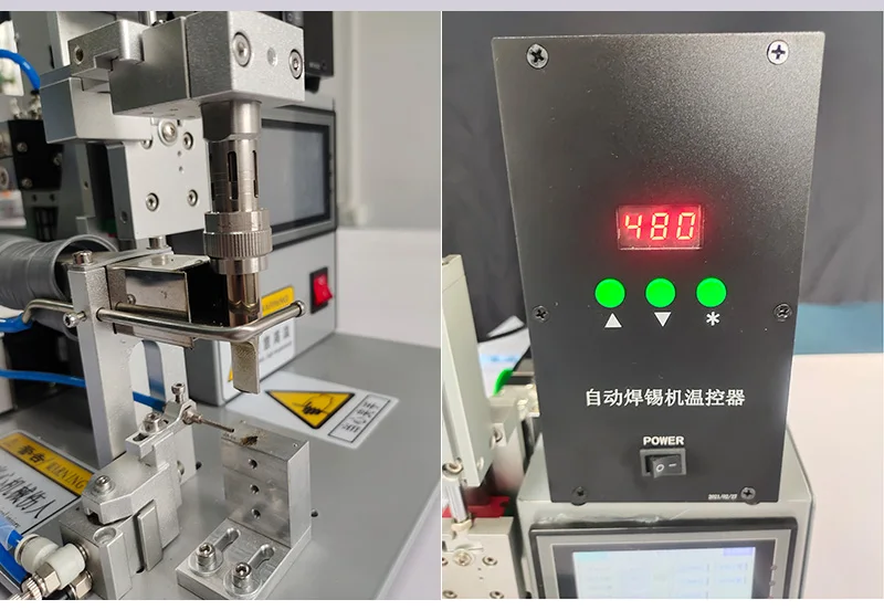 Semi Automatic Wire Soldering Machine 	multi Core Cable Soldering Machine for Led Light