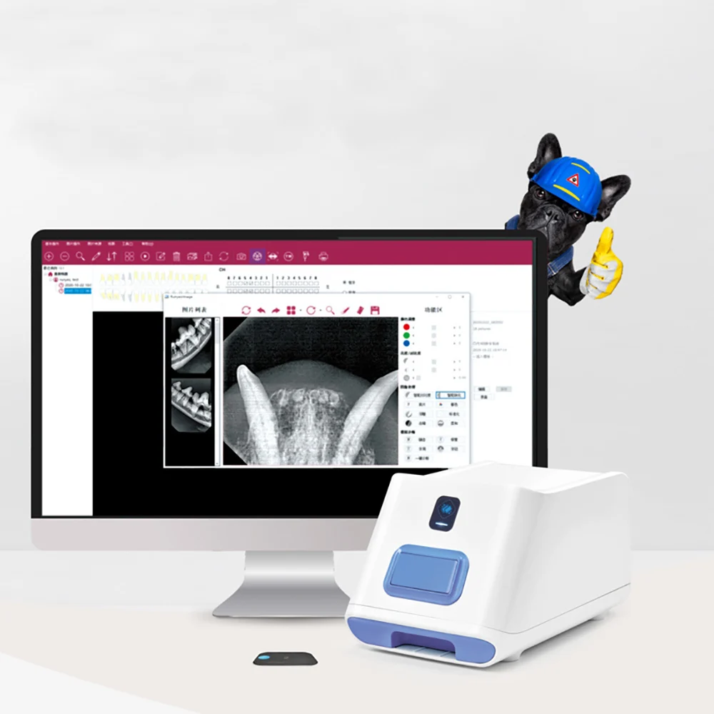Phosphor Plate Scanner Runyes DS630 Image Plate Scanner Vets Imaging Device for the Health of Pets/Vets Imaging Used