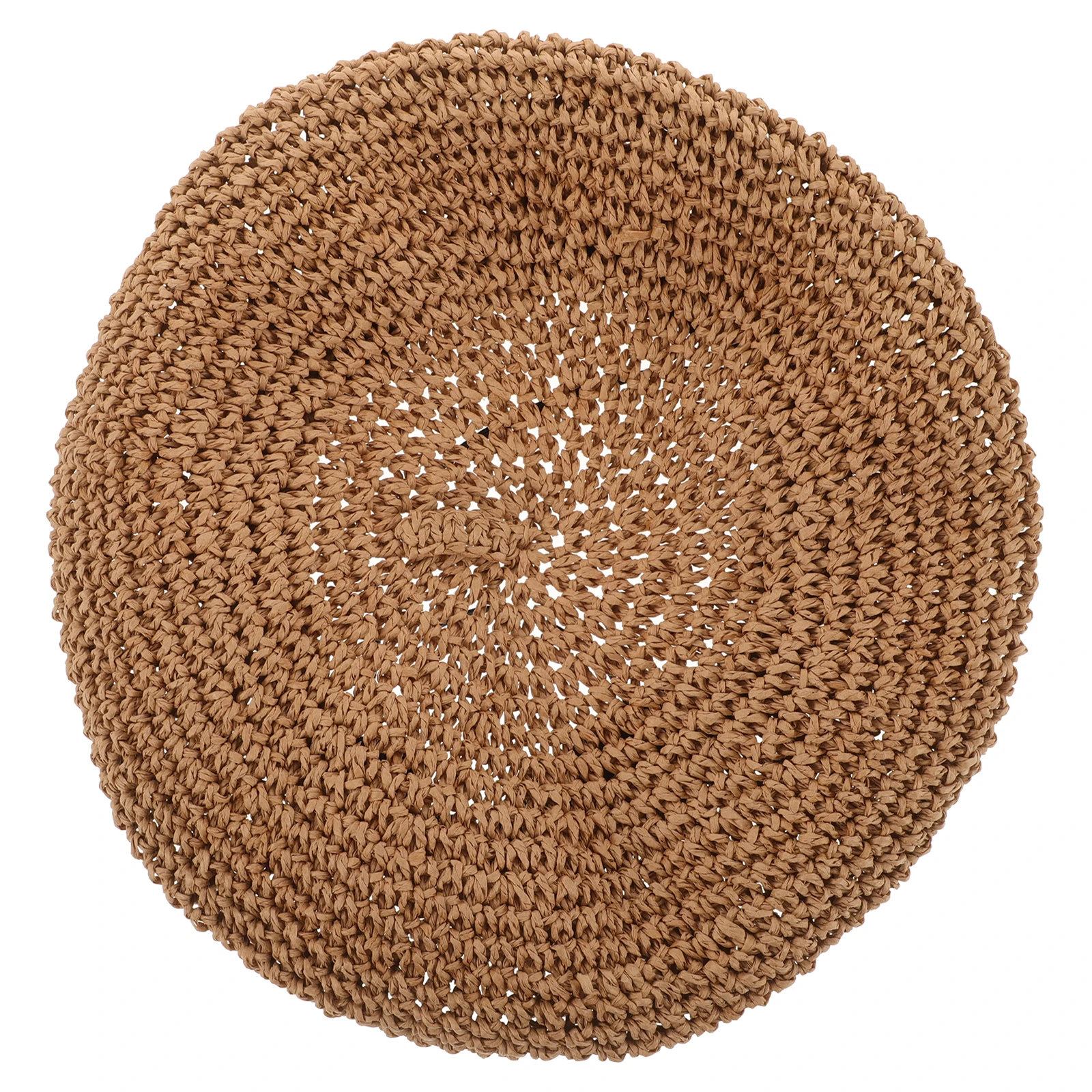 

Straw Beret Fashion Hat for Women Beach Photo Artist Cap Vintage Style Comfortable Durable Straw Beret Female Hat