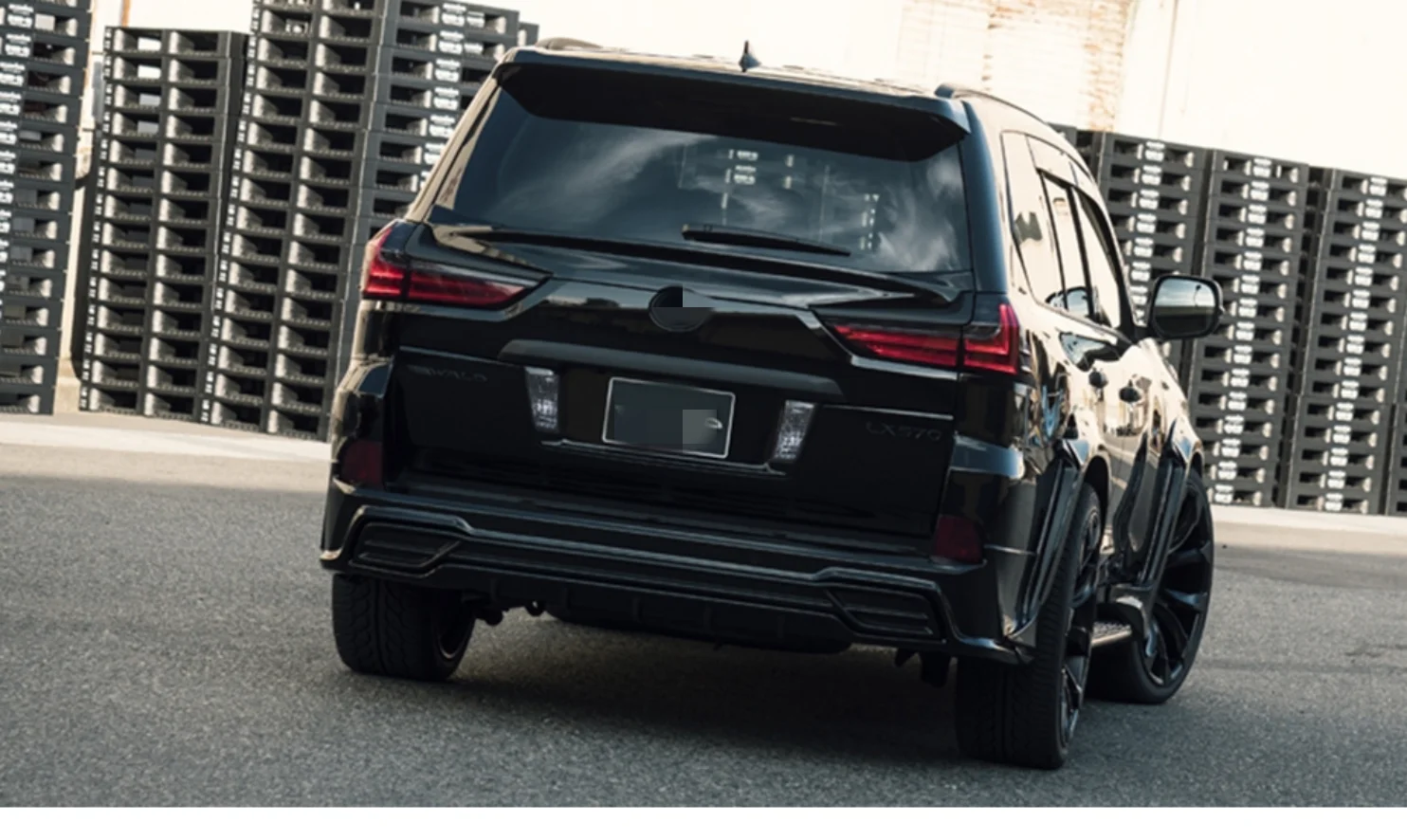 تعديل WD Design طقم هيكل السيارة FRP لكزس Lx570 2016