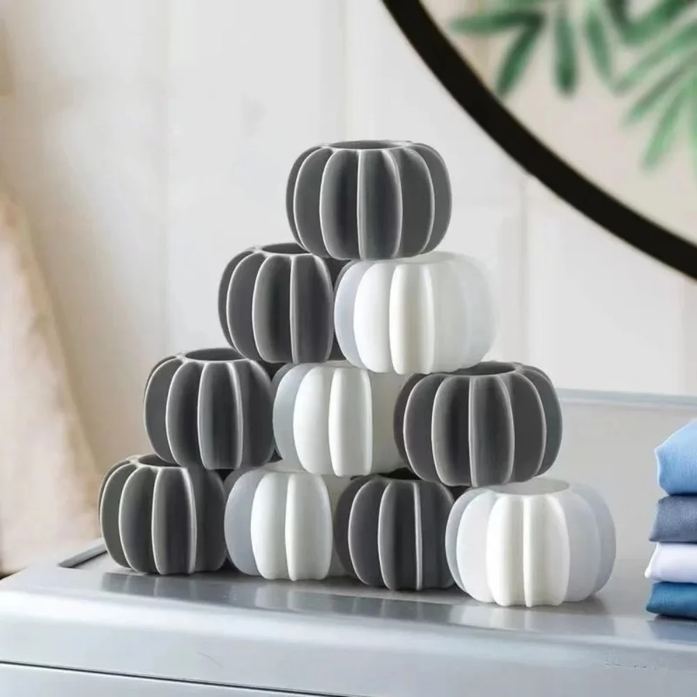 Reusable Anti-winding Cleaning Ball Clothes Hair Cleaning Tool Pet Floating Hair Remover Tool Silicone Laundry Balls Anti Tangle