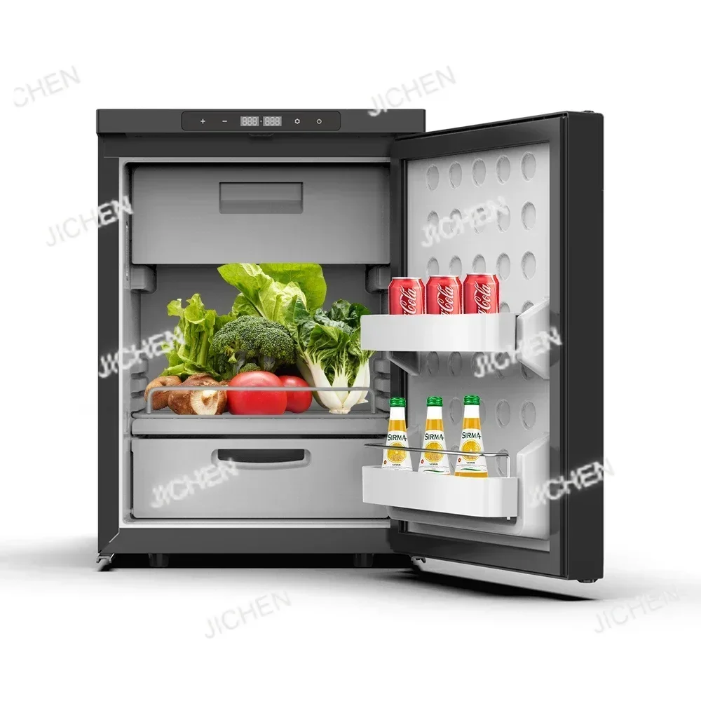 Электрический охладитель CR40, компрессорный холодильник для автомобиля, 12 В, автомобильный холодильник, автомобильный домашний портативный холодильник двойного назначения с морозильной камерой