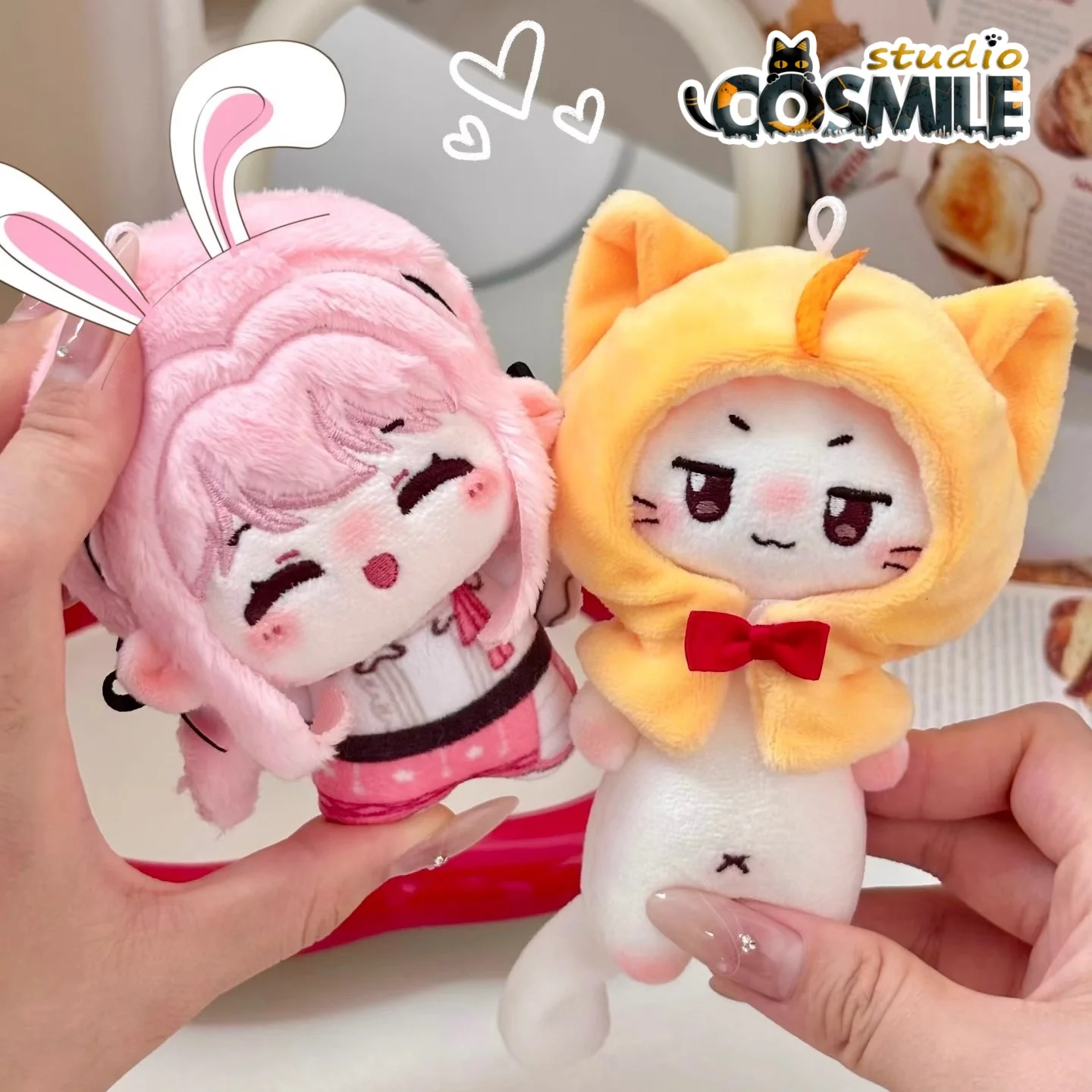 

Infinity Nikki ルabang 수 Momo Neko Cat Мягкая плюшевая кукла 10 см, игрушка-брелок для тела, рюкзак, очаровательный подарок