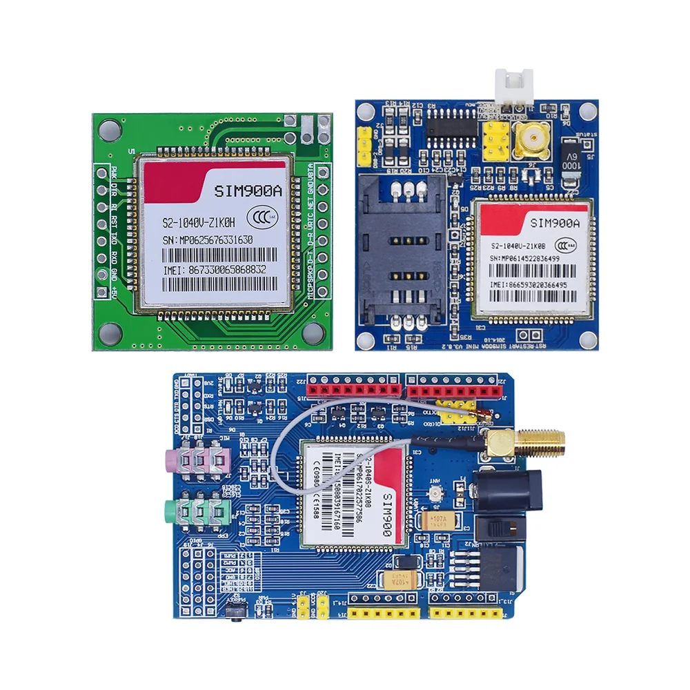 SIM900A SIM900 V4.0 Kit MINI Wireless Extension Module GSM GPRS Board Antenna Tested Worldwide Store for arduino