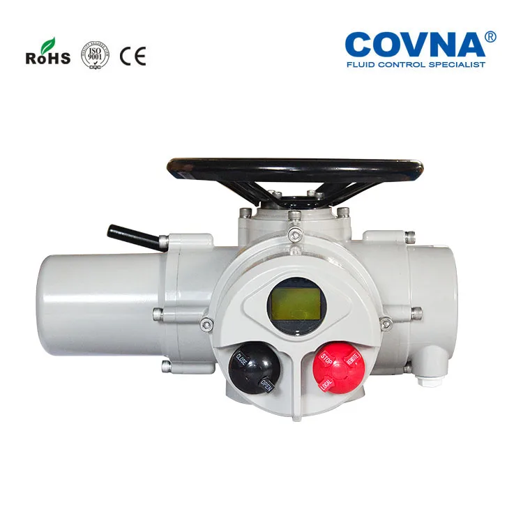 Multi Turn 4-20mA Control Quarter Turn Electric Motor Valve Actuators