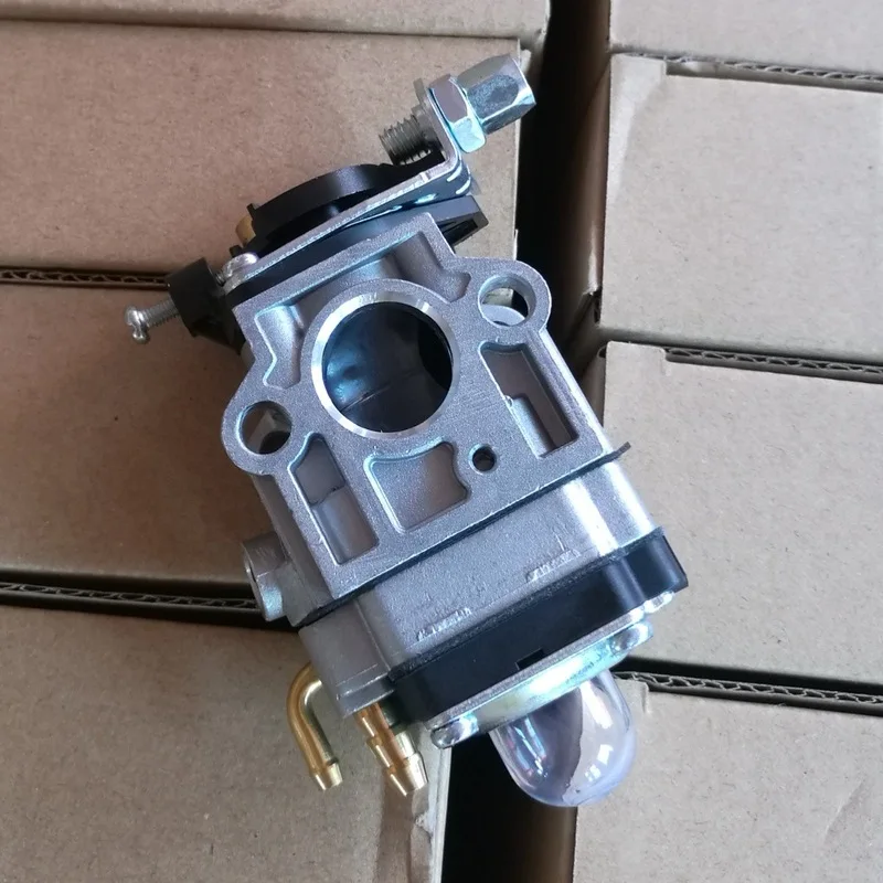 Карбюратор для мотокосы Mitsubishi TL43 TL52 40‑5 44F, OEM KK23002BA, Walbro WYK‑74‑1, 2-тактный, для садового электроинструмента.
