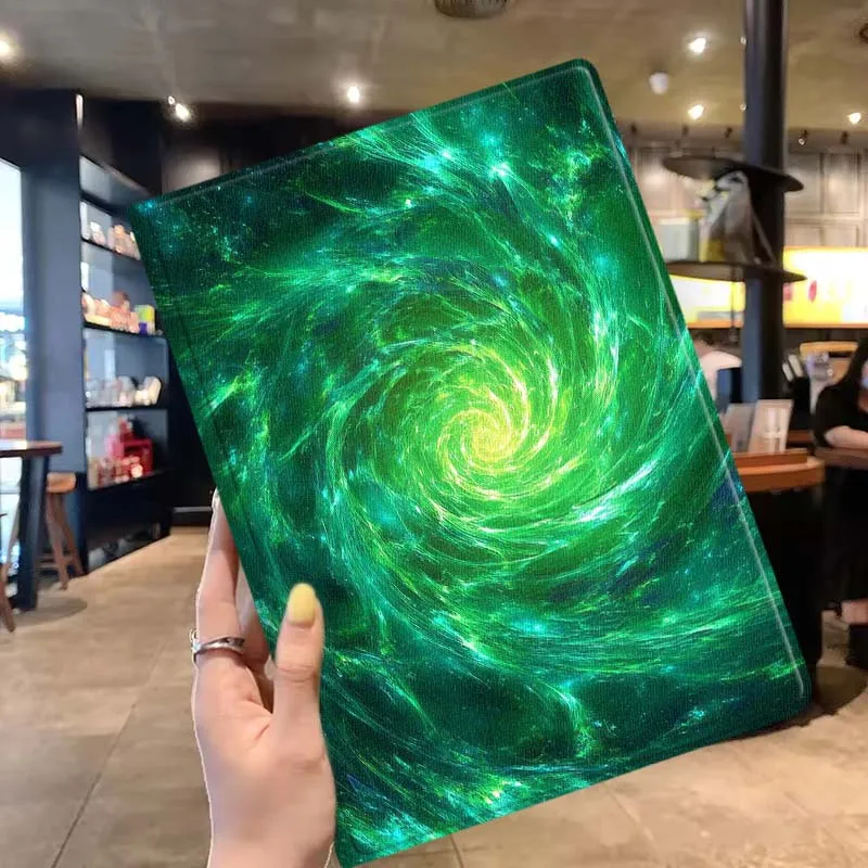 Green swirl pattern Soft For Lenovo Xiaoxin Pad Pro Tab P12 P11 11 11.2 11.5 10.6 inch K10 M10 Plus Tablet Case