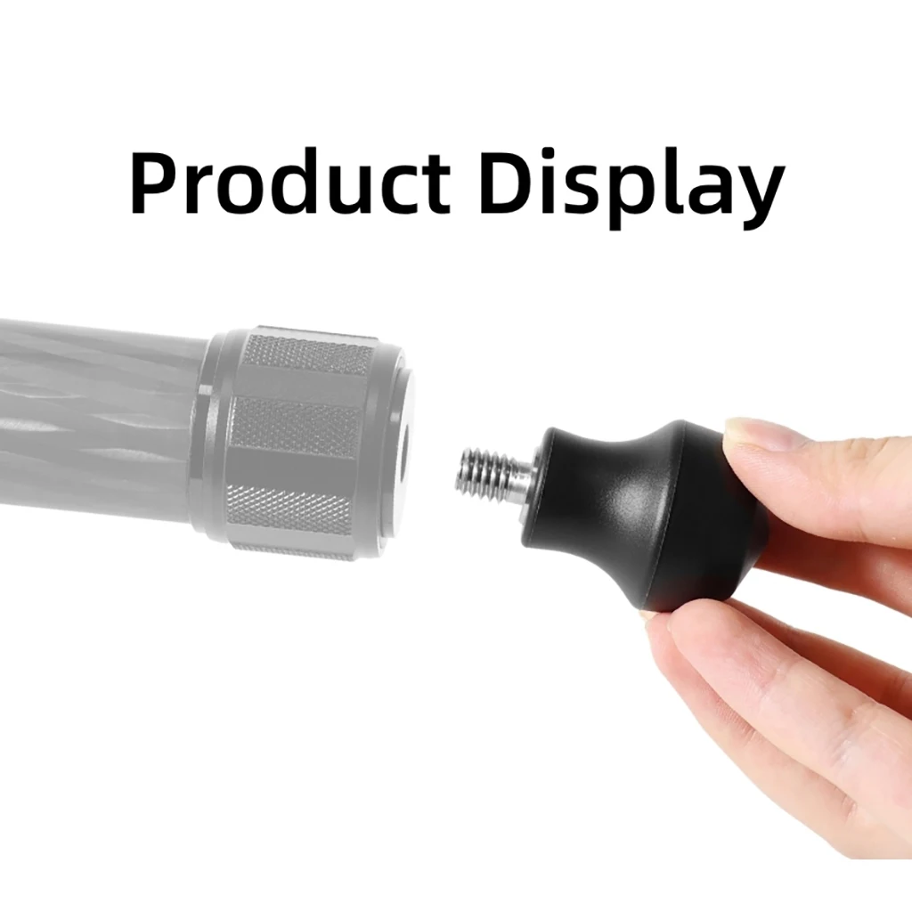 Rutschfeste Stativfüße mit verbessertem Grip für Gras, Kies und unebenes Gelände, ideal für Außenaufnahmen, mit 3/8-Zoll-Schraube, 9,5 mm Durchmesser. – Detail 7