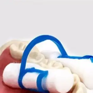 

4Pcs/box Dental Stainless Steel Dental Cotton Roll Holder Clip Dental Fixed Clamp Fit Instruments Tool Lab Supplier